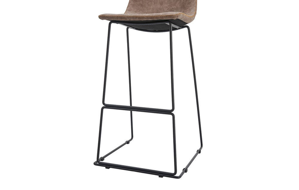 Стул барный CQ-8347B коричневый 2090