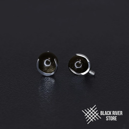 Ball 3-Prongs 5мм Obsidian