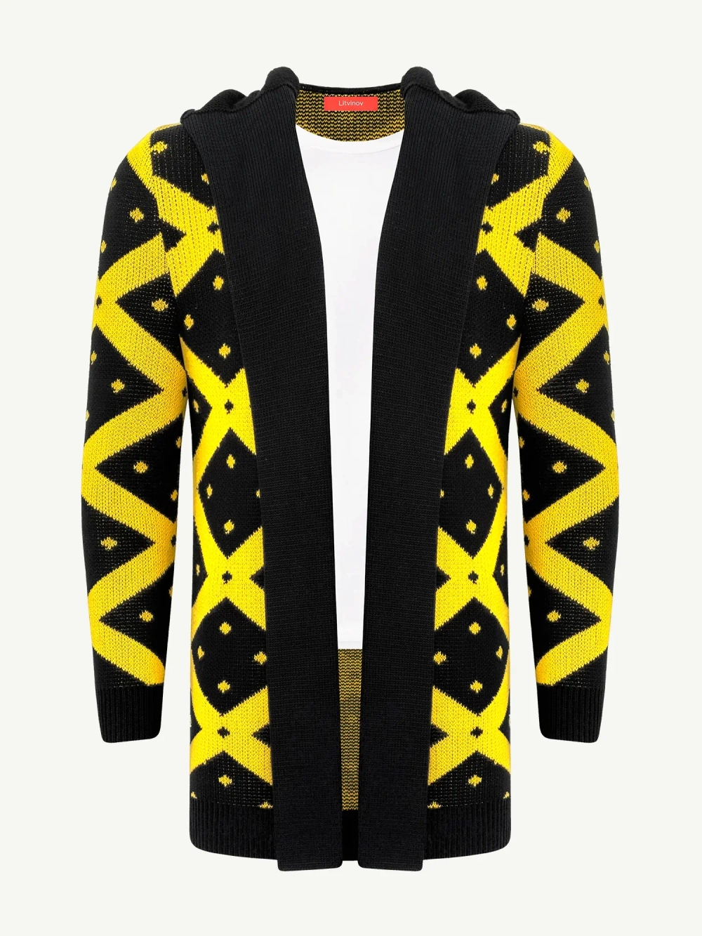 Кардиган с капюшоном