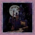 "Ночной замок"-1084 вышивка