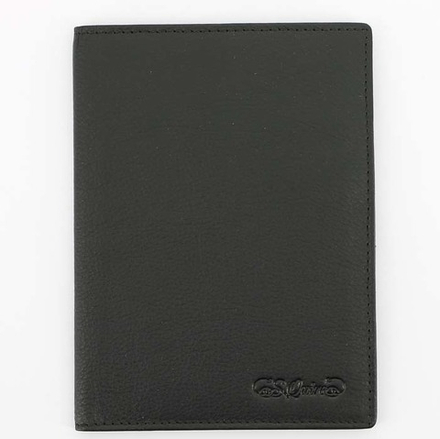 Обложка для паспорта S.Quire 4500-BK Soft черная наппа
