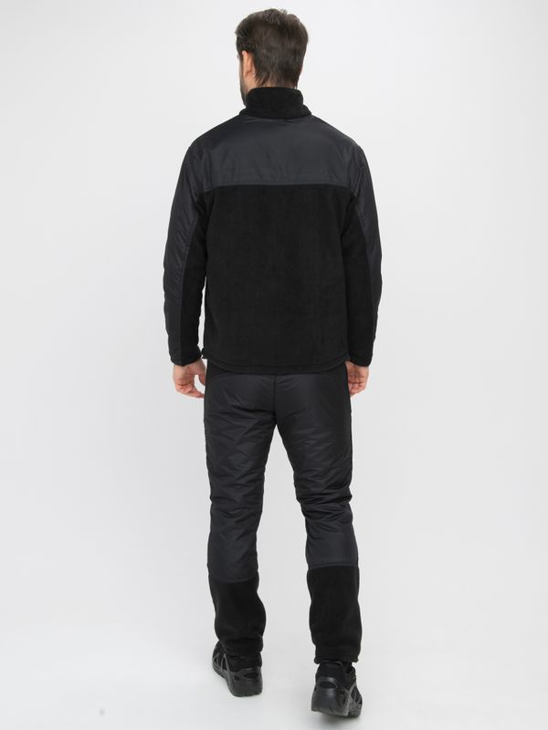 Костюм демисезонный Пикник-ЛЮКС ткань Флис цвет Черный