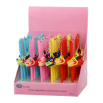 Ручка шариковая, Basir, синие чернила, с брелоком, серия "Дракон", разноцветный корпус, 30 шт