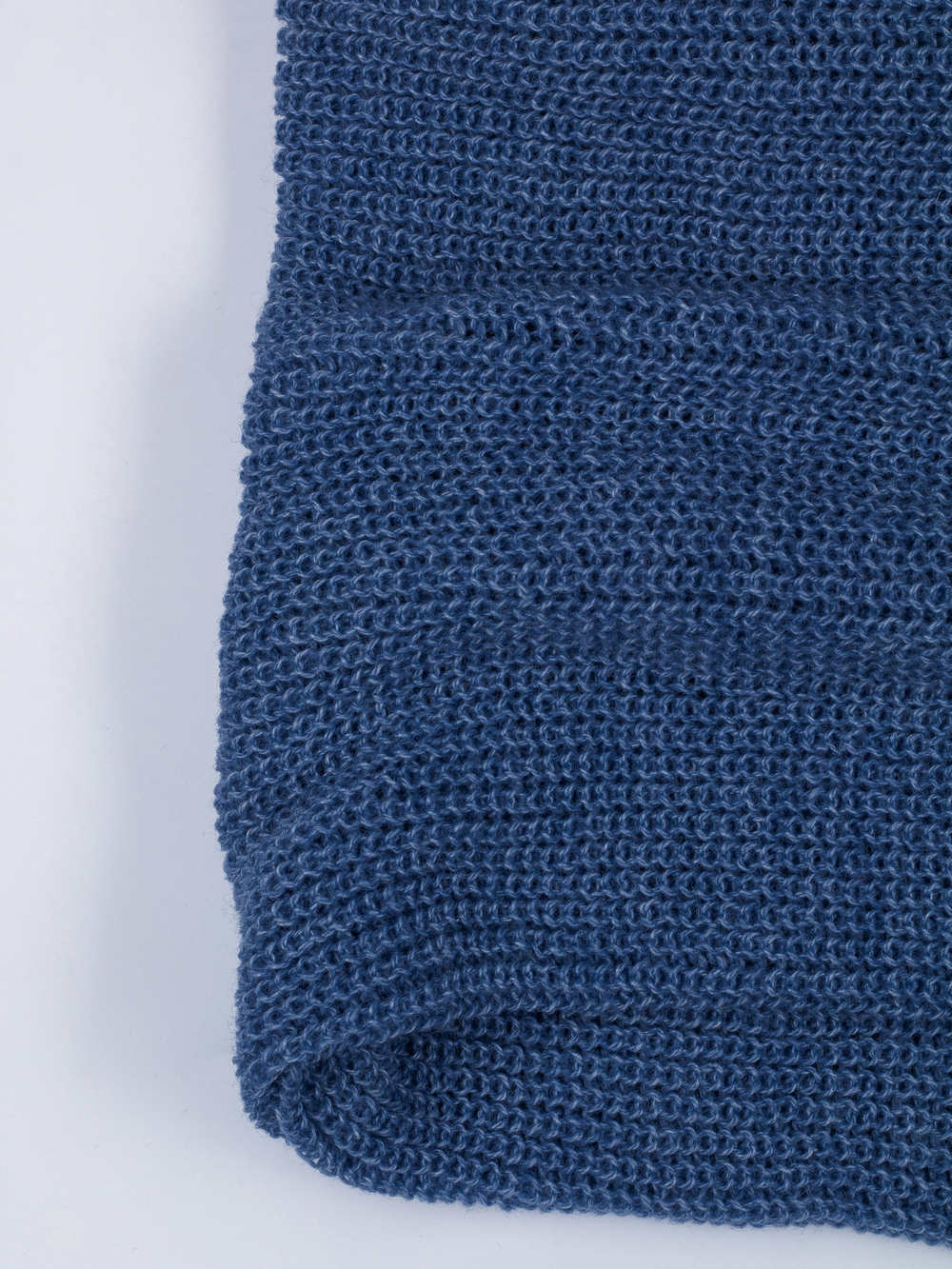 Снуд-резинка вязаный (Сапфир)