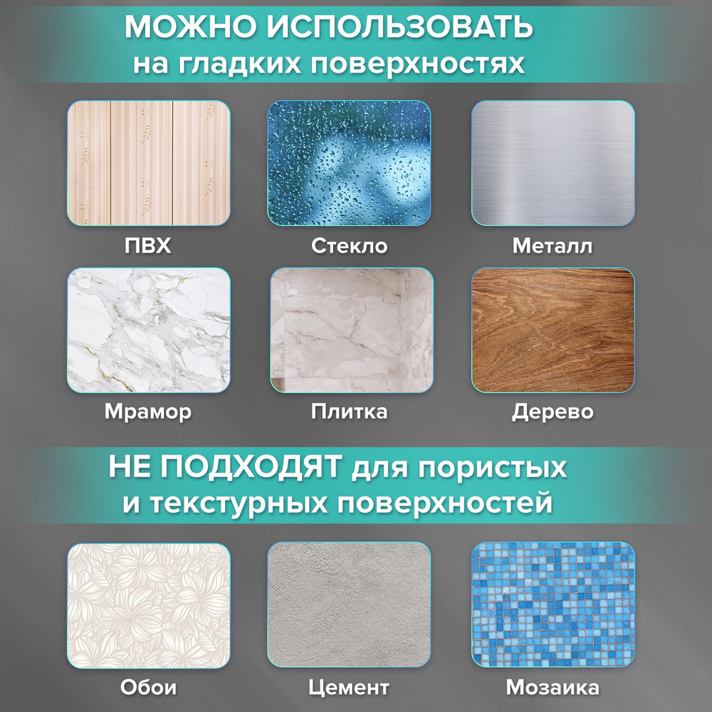 Крючки самоклеящиеся 5х5 см для ванной комнаты кухни комплект 2 шт. нержавеющая сталь LAIMA Home (6 штук в упаковке)