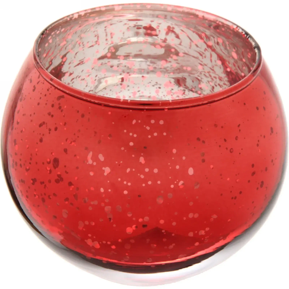 Подсвечник «Fairy» 10*8,5см цвет красный