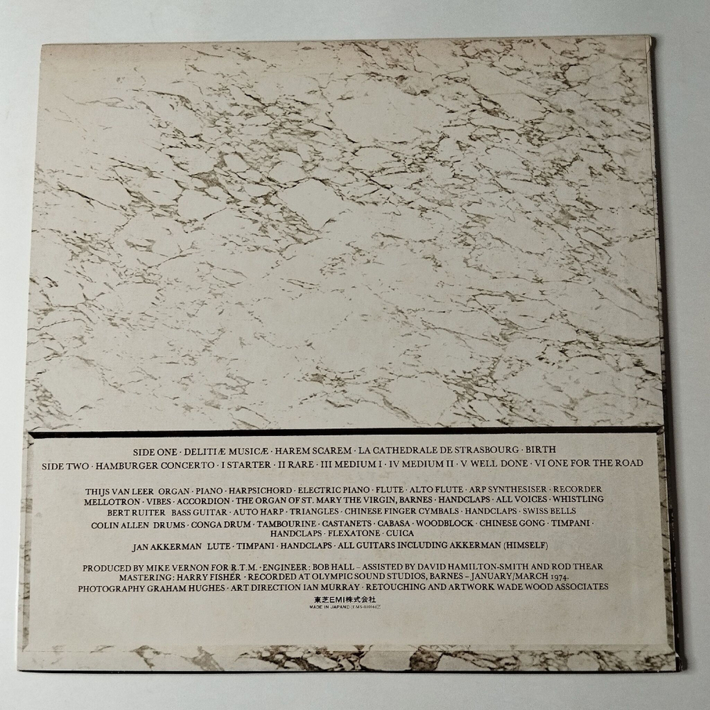 Винтажная виниловая пластинка LP Focus Hamburger Concerto (Japan 1977) (No Obi) La Cathedrale De Strasbourg
