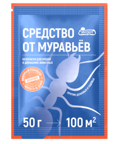 Средство от муравьев 50 г Эксперт