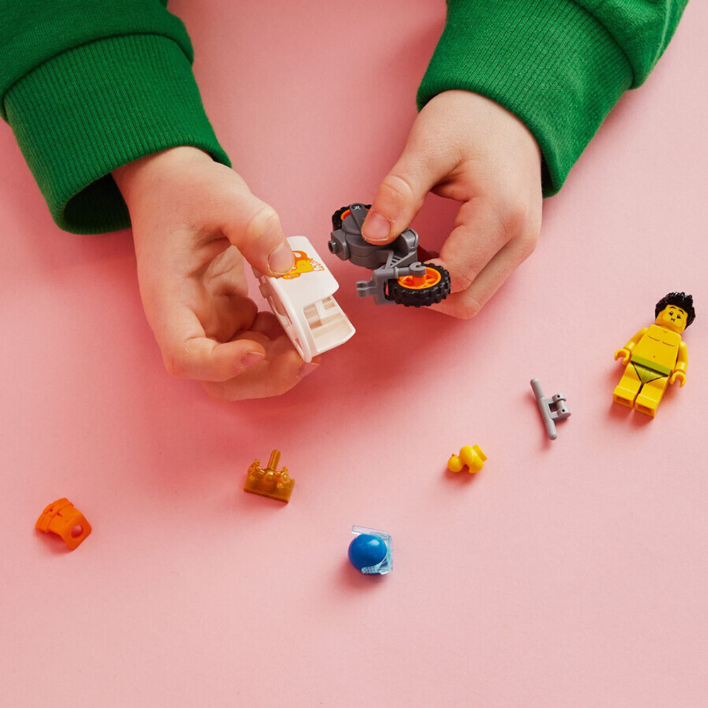 Конструктор LEGO City 60333 Трюковой мотоцикл: ванна