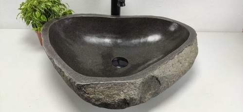 Раковина из речного камня RS-6792 (57*45*15)