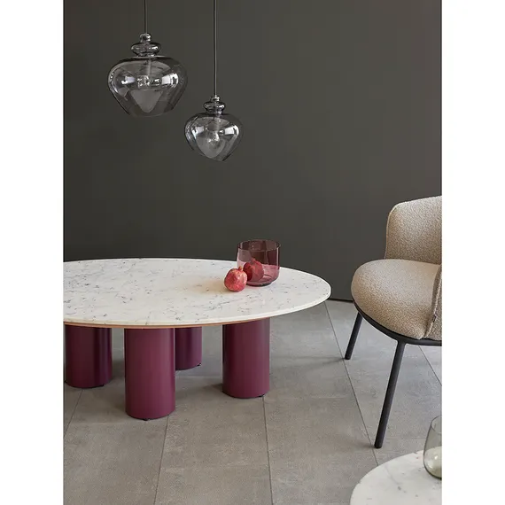 Столик кофейный Mojo, 120х33 см, сливовый