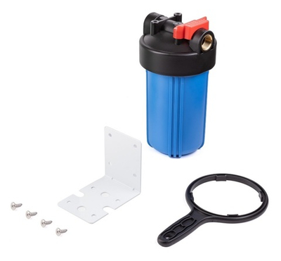 Корпус магистрального фильтра ГЕЙЗЕР C23 10BB 1" (синий)