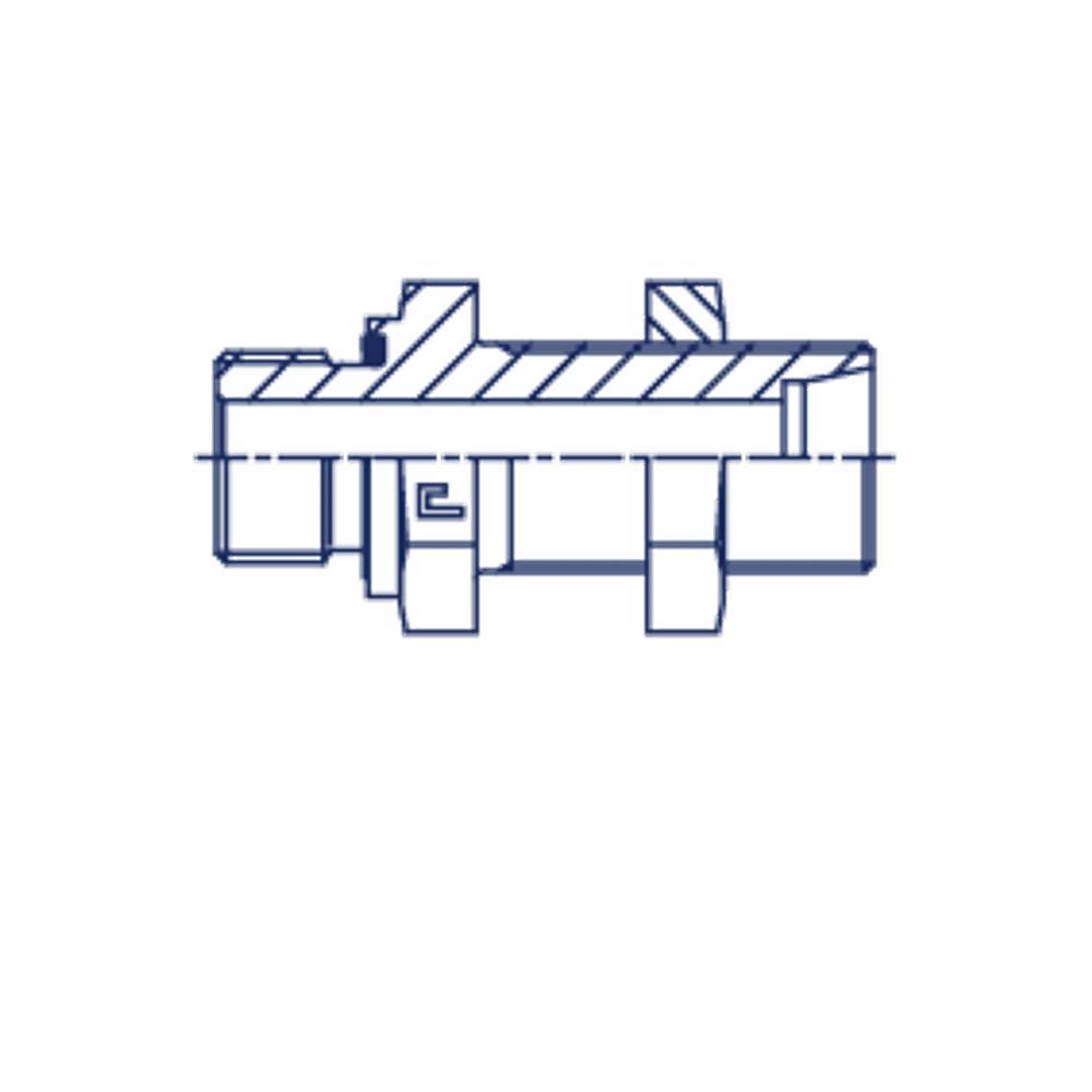 Штуцер FDE DL28 BSP 1 (корпус)
