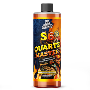 LERATON S6 PASSION FRUIT Кварцевый состав для быстрого блеска и гидрофоба 1л