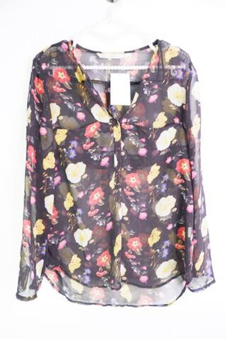 Блузка Zara тонкая, маркировка XS, визуально на 42 размер