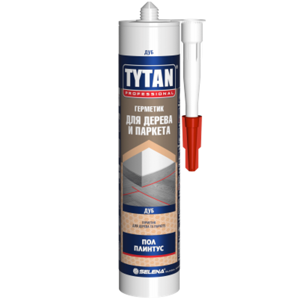 Tytan professional герметик для дерева и паркета дуб