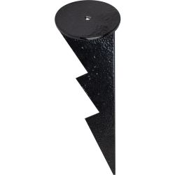 Держатель грунтовый ЭРА ДГ-02 для прожекторов и ландшафтных светильников черный для крепления в грунт | Аксессуары для прожекторов