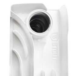 STOUT Space 350  4 секции радиатор биметаллический боковое подключение