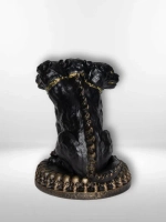 Коллекционная алтарная фигурка статуэтка пес Цербер оберег