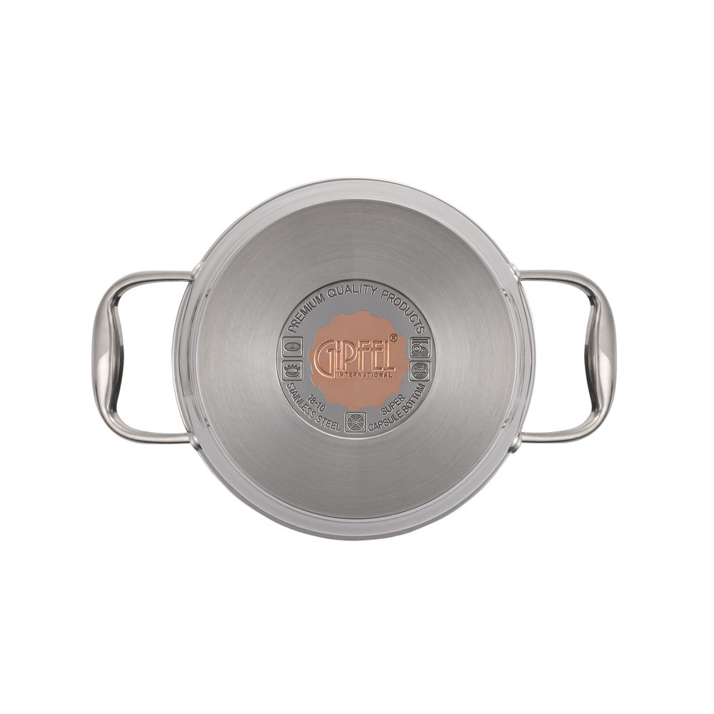 Кастрюля из нержавеющей стали Gipfel Cantata 1262 16 см/1,8 л