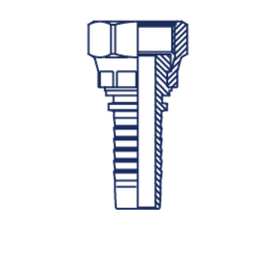 Фитинг DN 10 ORFS 16x1.5