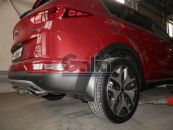 Фаркоп оцинкованный Galia H095A для Hyundai Tucson дорестайл 2015-2018, Kia Sportage 4 дорестайл 2015-2018(паспорт и сертификат в комплекте)(без электрики)