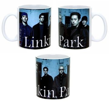 Кружка Linkin park группа на фоне здания (811)