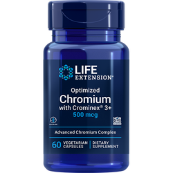 Optimized Chromium with Crominex 3+ 500 мкг 60 капсул Life Extension