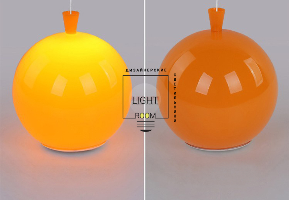 Ceiling design lamp  MEMORY by Brokis D 35 (Orange)