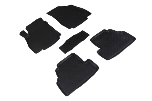 Резиновые коврики с высоким бортом для Opel Mokka 2012-н.в., Seintex.84991