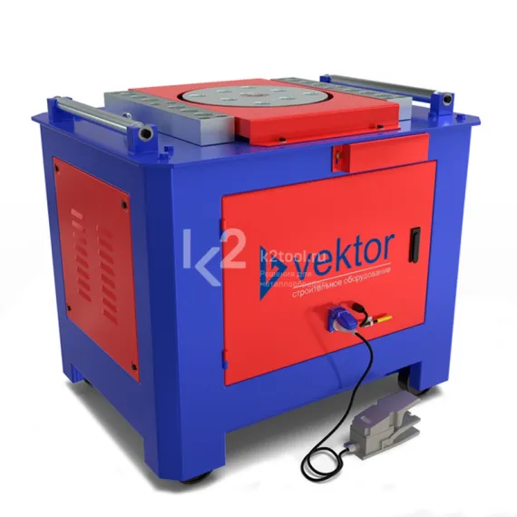 Станок для гибки арматуры Vektor GW50 с доводчиком