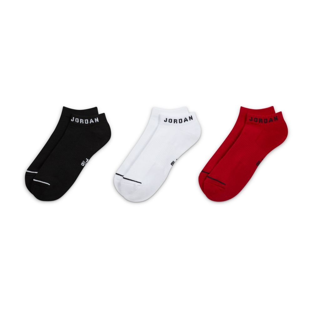 Баскетбольные носки Jodan Everyday No-Show Socks (3 Pairs)