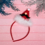 Ободок карнавальный «Джентельмен Дед Мороз»