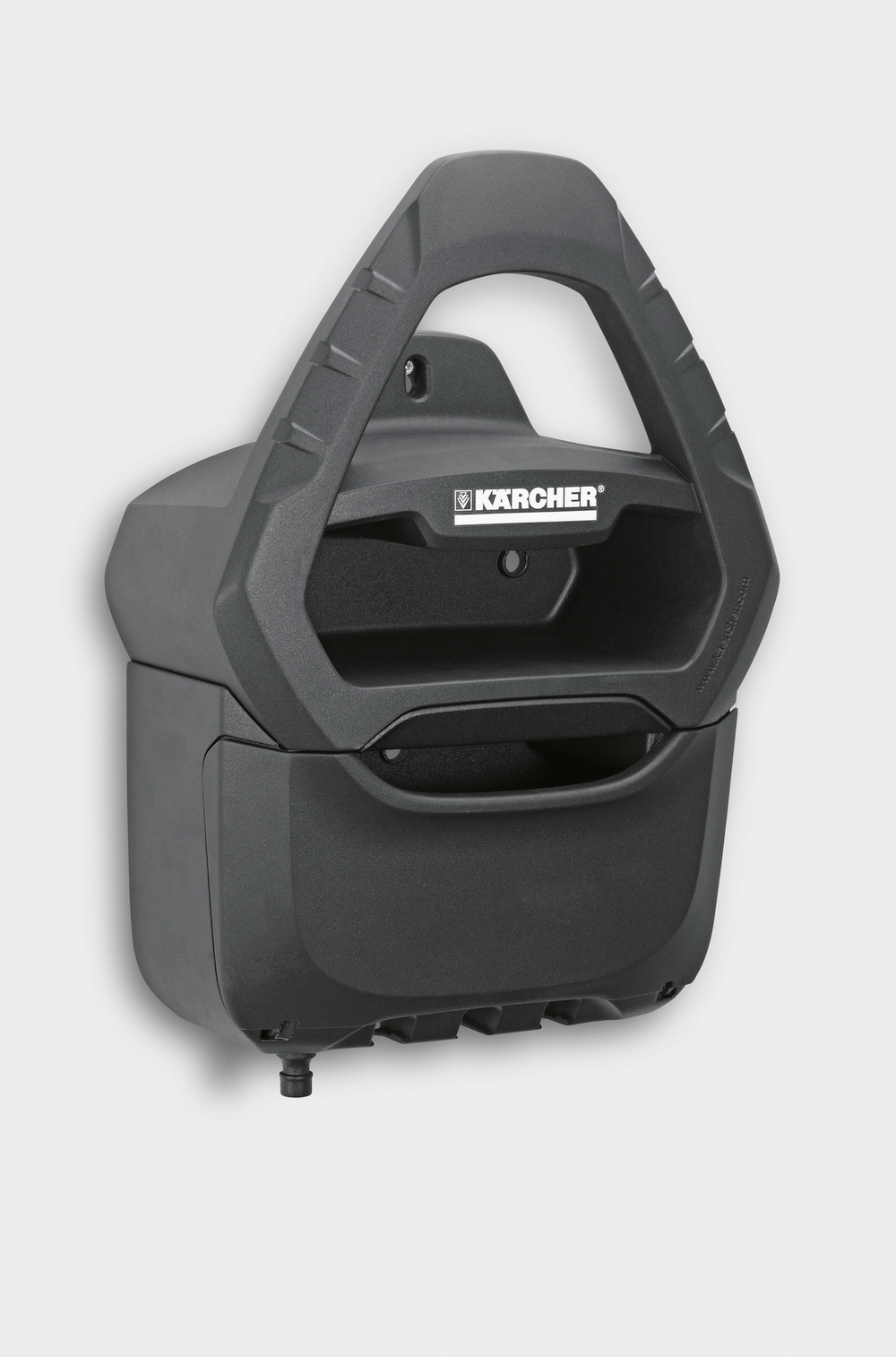 Крепление настенное для хранения шланга с ящиком