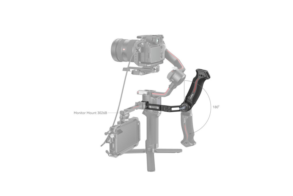 Ручка SmallRig 3028C для электронных стабилизаторов DJI RS 2/ RSC 2/ RS 3 / RS 3 Pro / RS 3 Mini