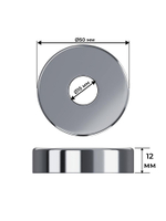 Набор термостатический трехосевой для радиатора Royal Thermo Design Pro 15мм М30х1,5 хром (RATVXT11215CH)