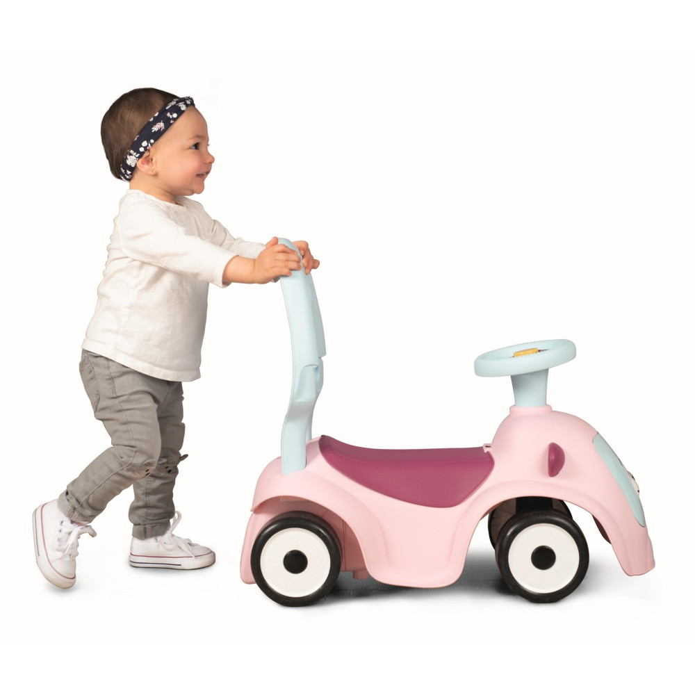 Каталка-ходунок Smoby Maestro 3 в 1 розовая развивающая для малышей от 6 месяцев арт. 720305 — фото 9