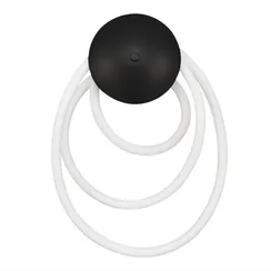 SL6102.411.30 Светильник настенный ST-Luce Черный/Белый LED 1*30W 3000K SAGRATO