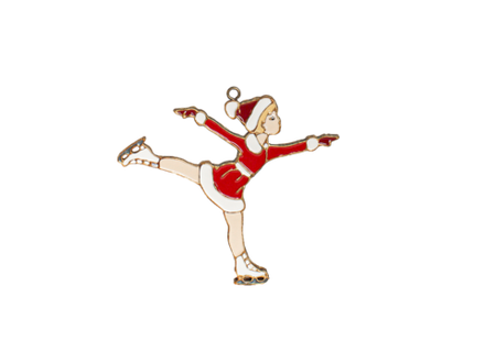 Елочная игрушка Фигуристка