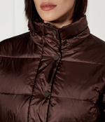 Пуховая куртка TWINSET - коричневый(242TT2381)