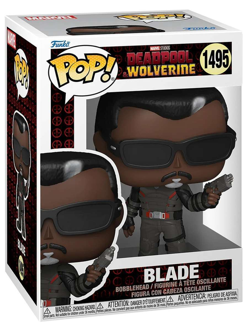 Фигурка Funko POP! Bobble Marvel Deadpool 3 Blade (1495) 84847