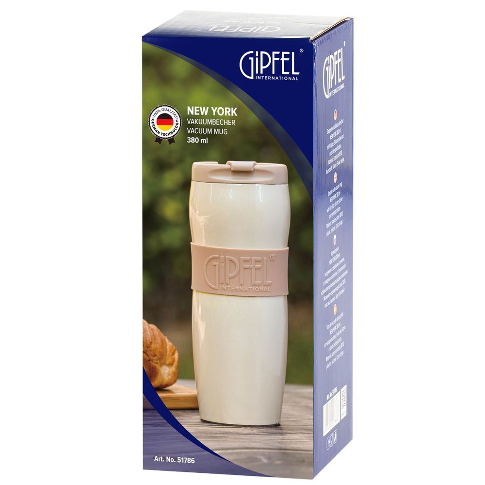 Термокружка вакуумная Gipfel New York 51786 380 мл