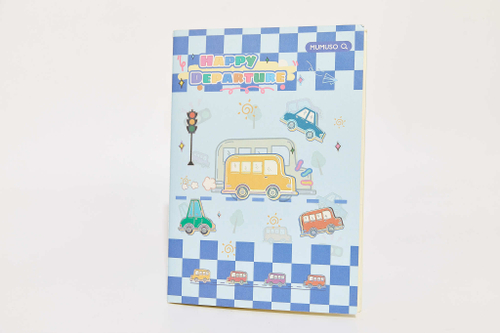 Mumuso Сшитый блокнот «Счастливый отъезд»