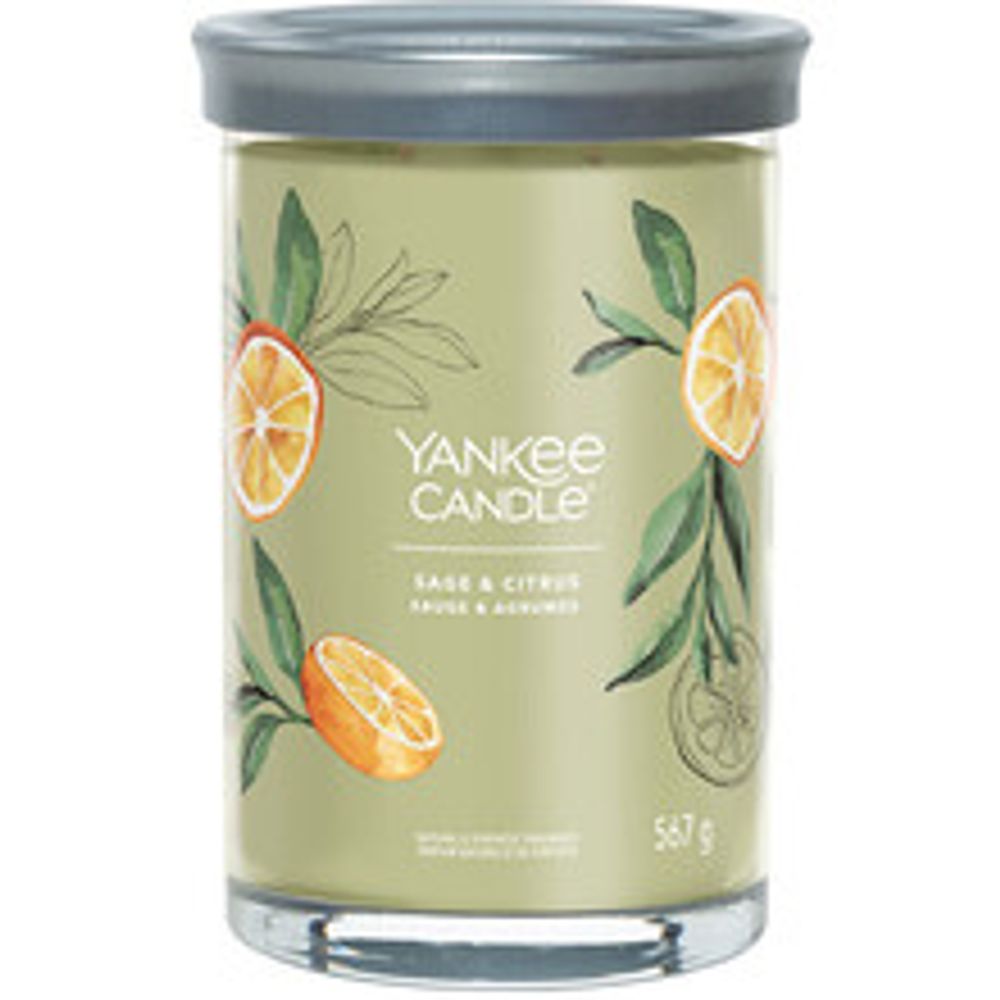 Yankee Candle Sage &amp; Citrus Signature Tumbler Candle ( sage and citrus ) 567.0g