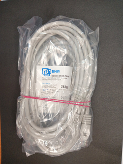 Коммутационный шнур U/UTP 4-х парный cat.5e LSZH standart серый