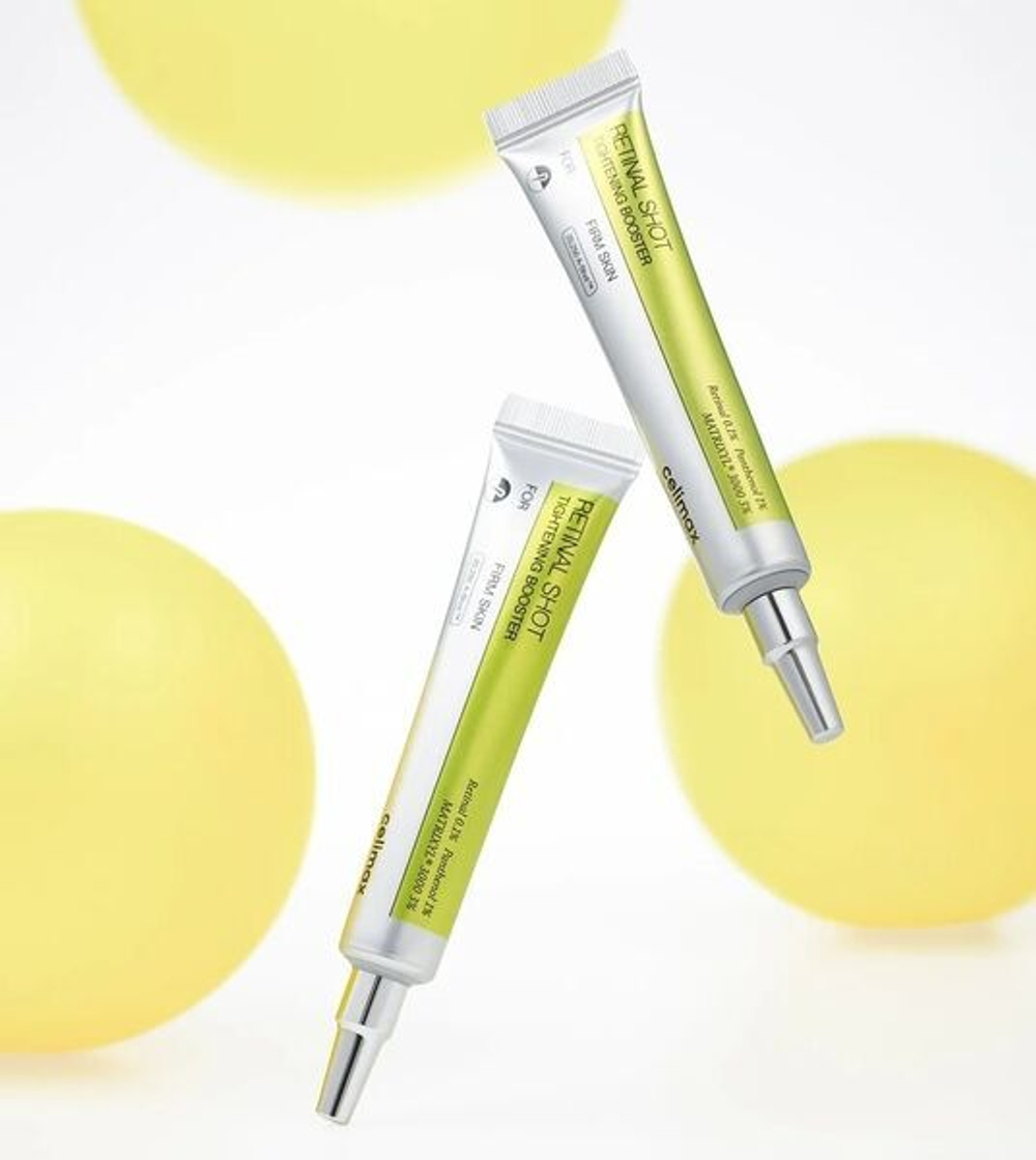 Подтягивающий бустер-крем с ретиналем и микроиглами Celimax The Vita-A Retinal Shot Tightening Booster, 15мл