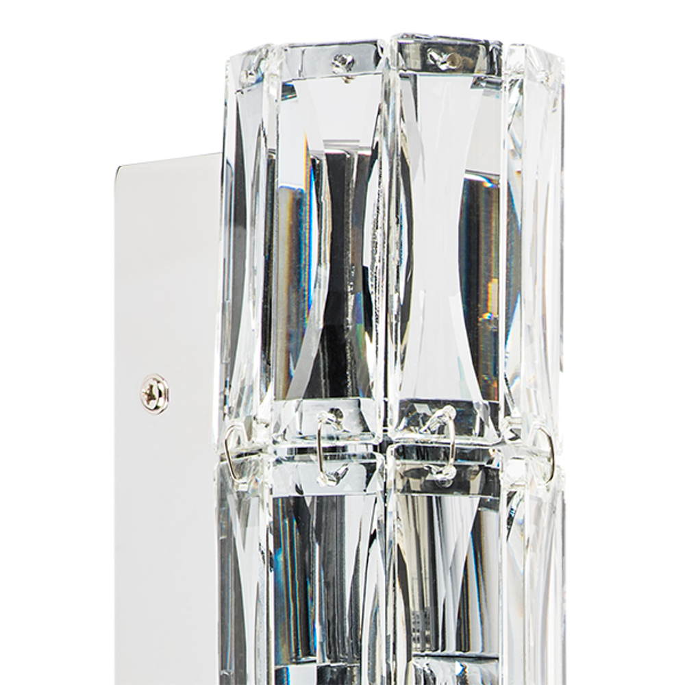 722620 Бра LIMPIO 3х40W G9 ХРОМ/ПРОЗРАЧНЫЙ