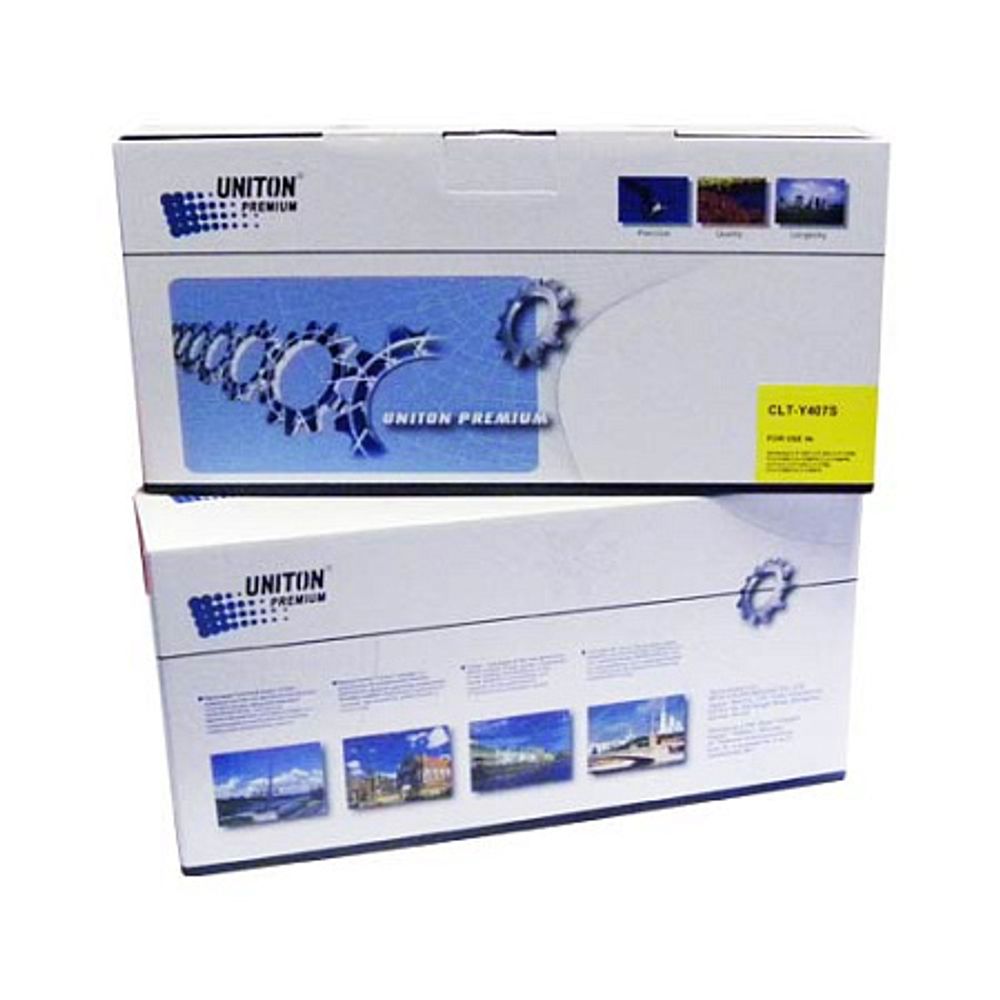 Картридж CLT-Y407S для SAMSUNG CLP-320/CLX-3185 (1K) желтый UNITON Premium