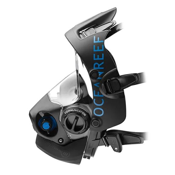 Полнолицевая маска Oceanreef Neptune III со 2-ой ступенью черный