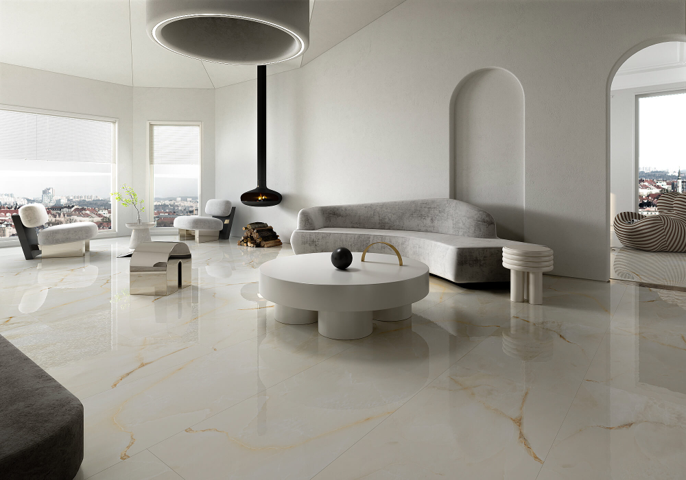 ARTCER Onix Silk Gold 60x60